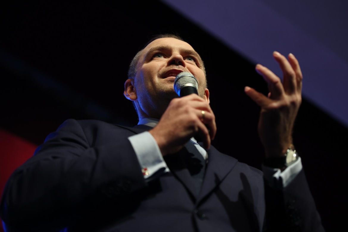 Karol Nawrocki spotkał się z mieszkańcami Małopolski. Kandydat PiS mówił o wyborach i kobietach