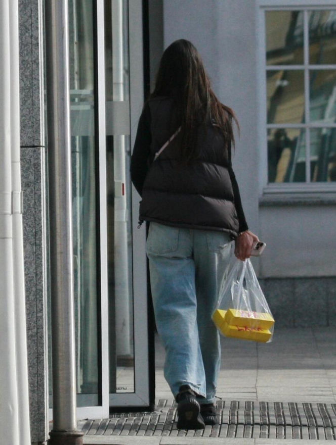 Michał Koterski z dziewczyną na spacerze