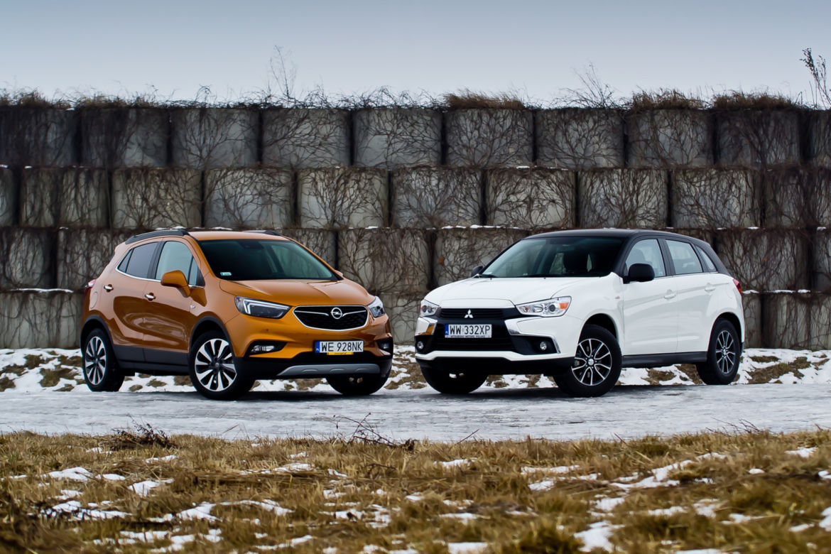 Mitsubishi ASX 1.6 MIVEC 2WD Invite vs. Opel Mokka X 1.6 CDTi 136 KM 4x4 Elite