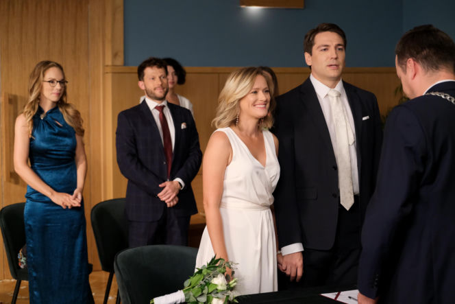 M jak miłość odc. 1903. Dima (Pszeniczny Michaił), Julia (Marta Chodorowska)