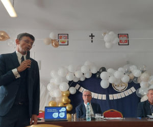 Spotkanie w sprawie budowy masztu 5 G w Płoskiem