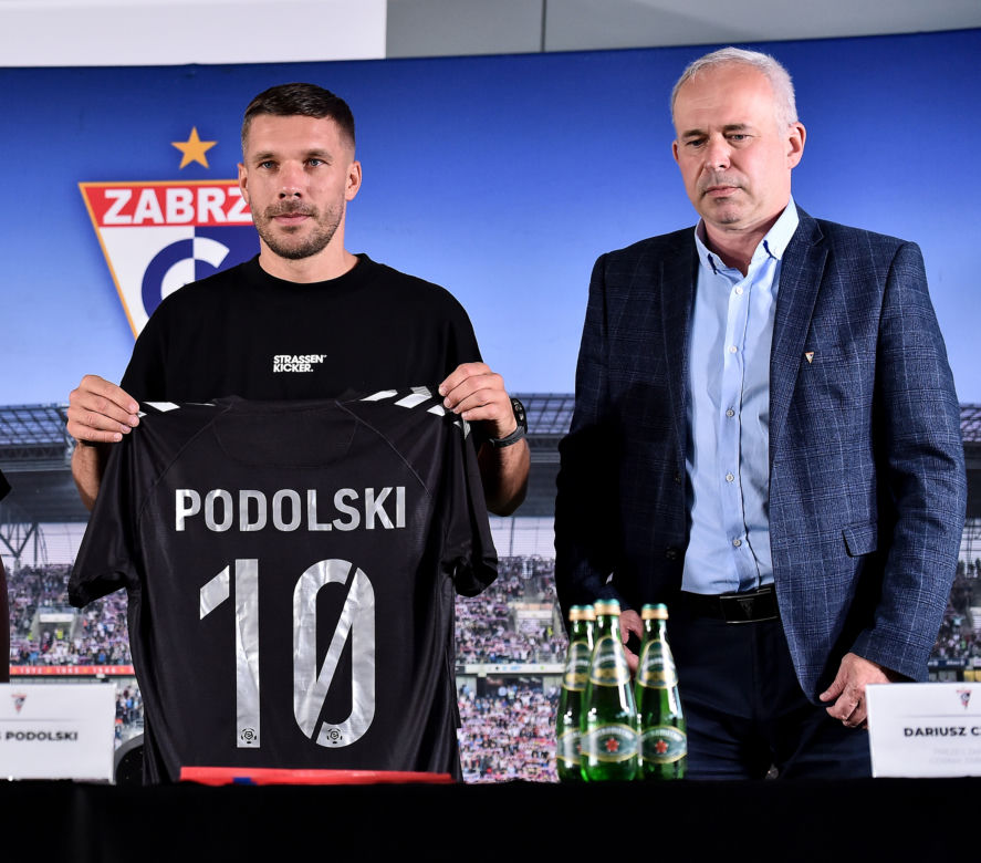 Podolski wystrzeli Górnika w kosmos