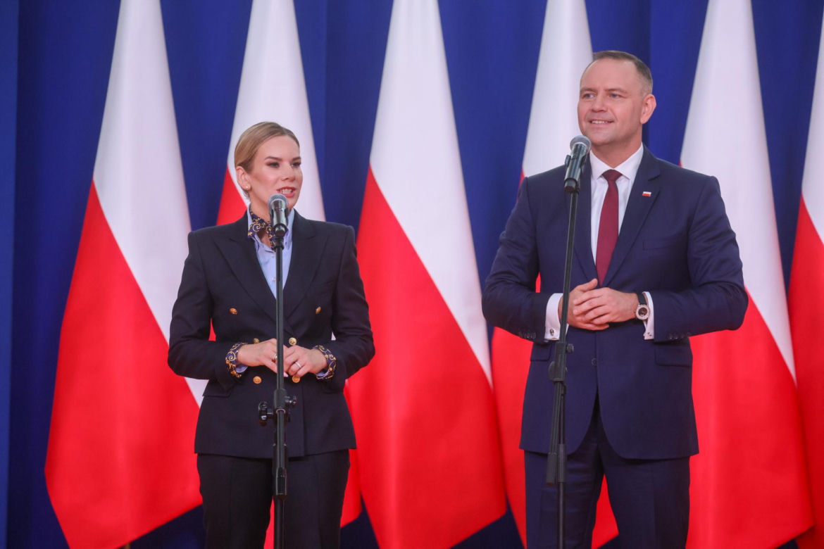 Marta Nawrocka na rozpoczęciu roku szkolnego