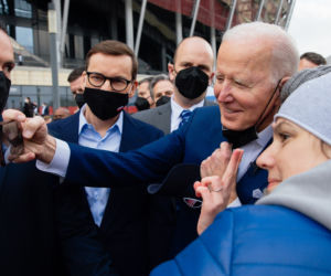 Wizyta prezydenta Joe Biden w Miasto Stołeczne Warszawa - PGE Narodowy