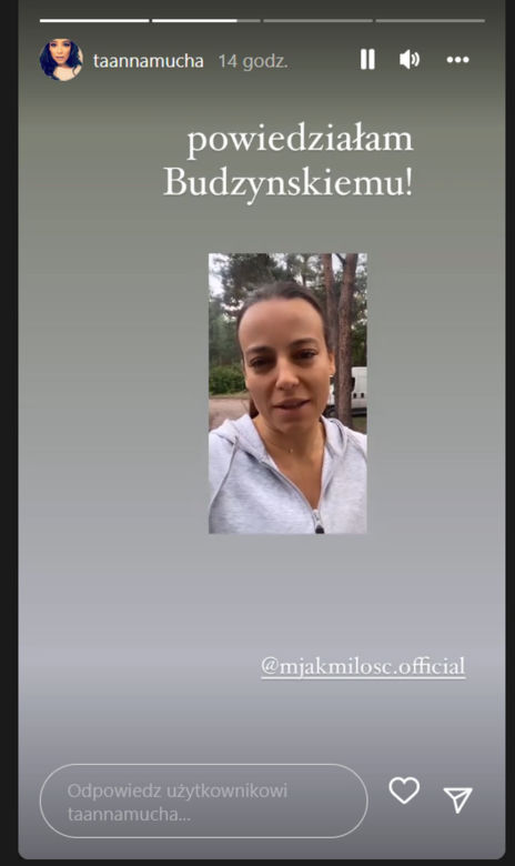 M jak miłość na planie. Magda (Anna Mucha)