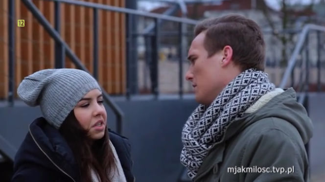 M jak miłość, Aneta (Ilona Lewandowska), Olek (Maurycy Popiel)