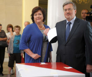 Bronisław Komorowski głosował w wyborach