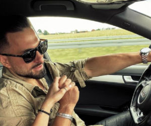 Rafał Maślak ma Audi A5 Sportback