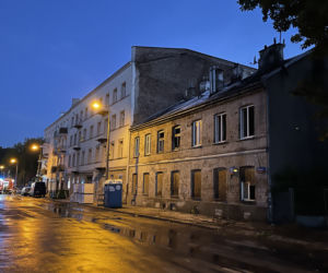 Pożar na Mińskiej. Kamienica płonęła jak pochodnia
