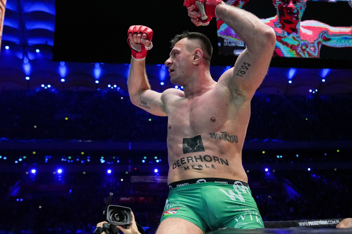 Najlepsze zdjęcia z gali KSW na Stadionie Narodowym