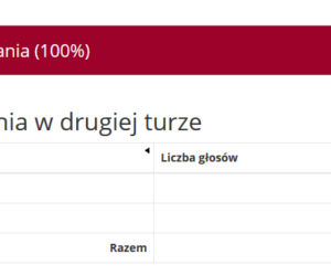 Jak głosowali mieszkańcy poszczególny miast i powiatów w Małopolsce w II turze?