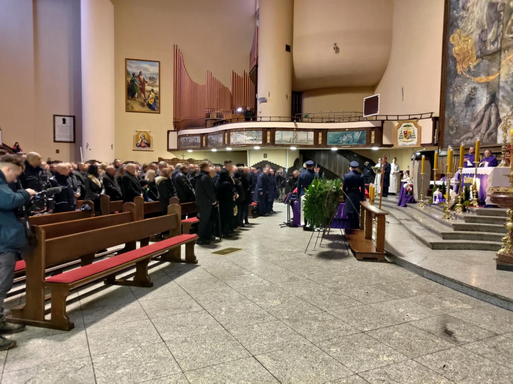 Pogrzeby zamordowanych policjantów z Wrocławia