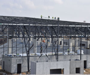 Budowa stadionu w Szczecinie - marzec 2020