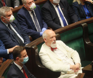 Wypadek Janusza Korwina-Mikkego w Otwocku