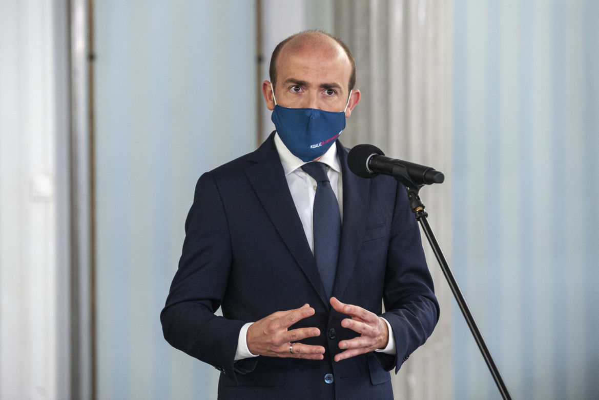 Spalony słońcem Borys Budka