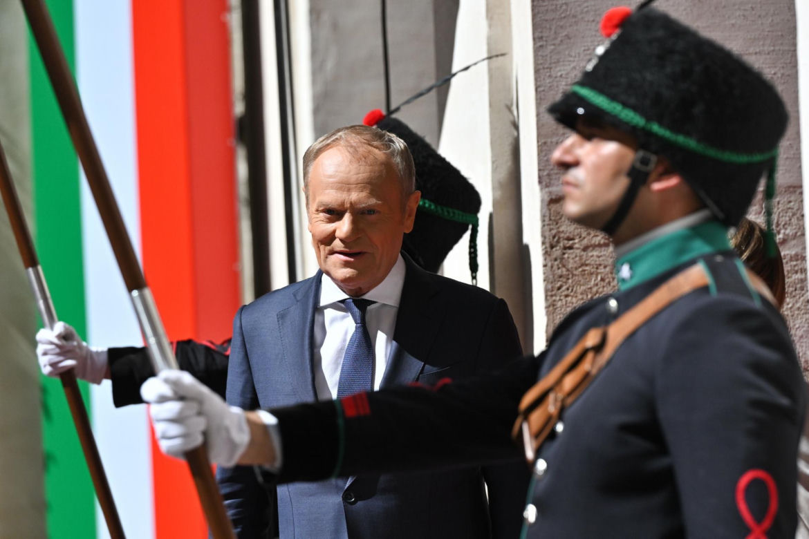 Donald Tusk spotkał się z Giorgią Meloni
