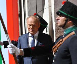 Donald Tusk spotkał się z Giorgią Meloni