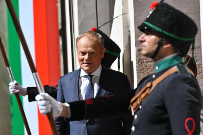 Donald Tusk spotkał się z Giorgią Meloni