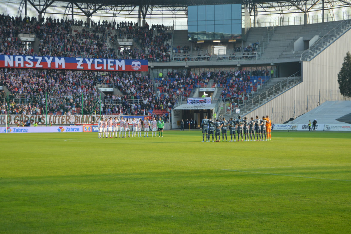 Górnik Zabrze - Legia Warszawa 1:2. Niewykorzystane sytuacje się mszczą [ZDJĘCIA KIBICÓW]