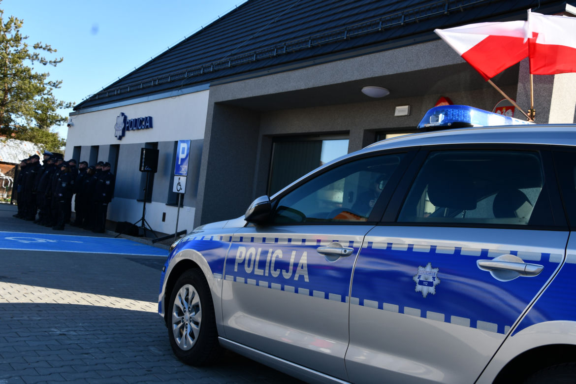 Raczki. W Podlaskiem otwarto nowy posterunek policji