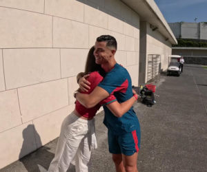 Cristiano Ronaldo i Celine Dept