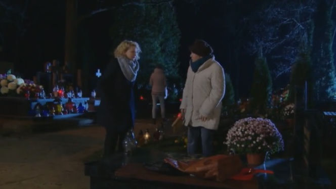 M jak miłość odc. 1051.Barbara (Teresa Lipowska), Marta (Dominika Ostałowska)