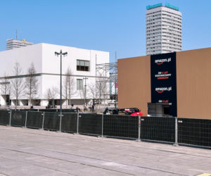 Unboxing Amazon - reklamowy pawilon na Placu Centralnym w Warszawie