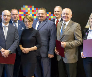 Pawilon Polski z EXPO 2020 stanie na kampusie Politechniki Białostockiej