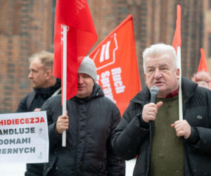 Protest mieszkańców Osiedla Maltańskiego