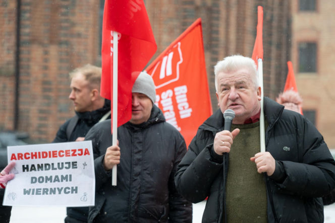 Protest mieszkańców Osiedla Maltańskiego