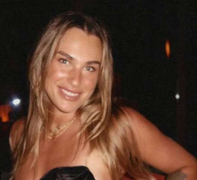 Aryna Sabalenka i jej twarz z bliska