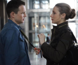PRZYJACIÓŁKI 2. MONIKA (Natalia Klimas), WOJTEK (Lesław Żurek)