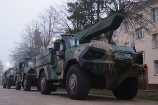 Gladius w 1. Mazurskiej Brygadzie Artylerii