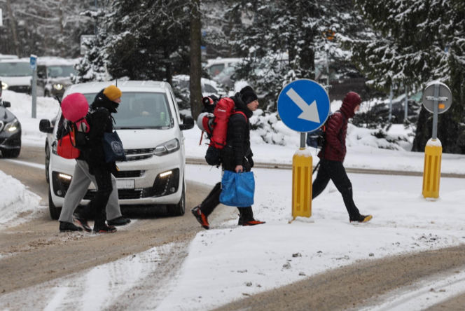 Najazd na Zakopane. Tłumy turystów zmierzają pod Tatry