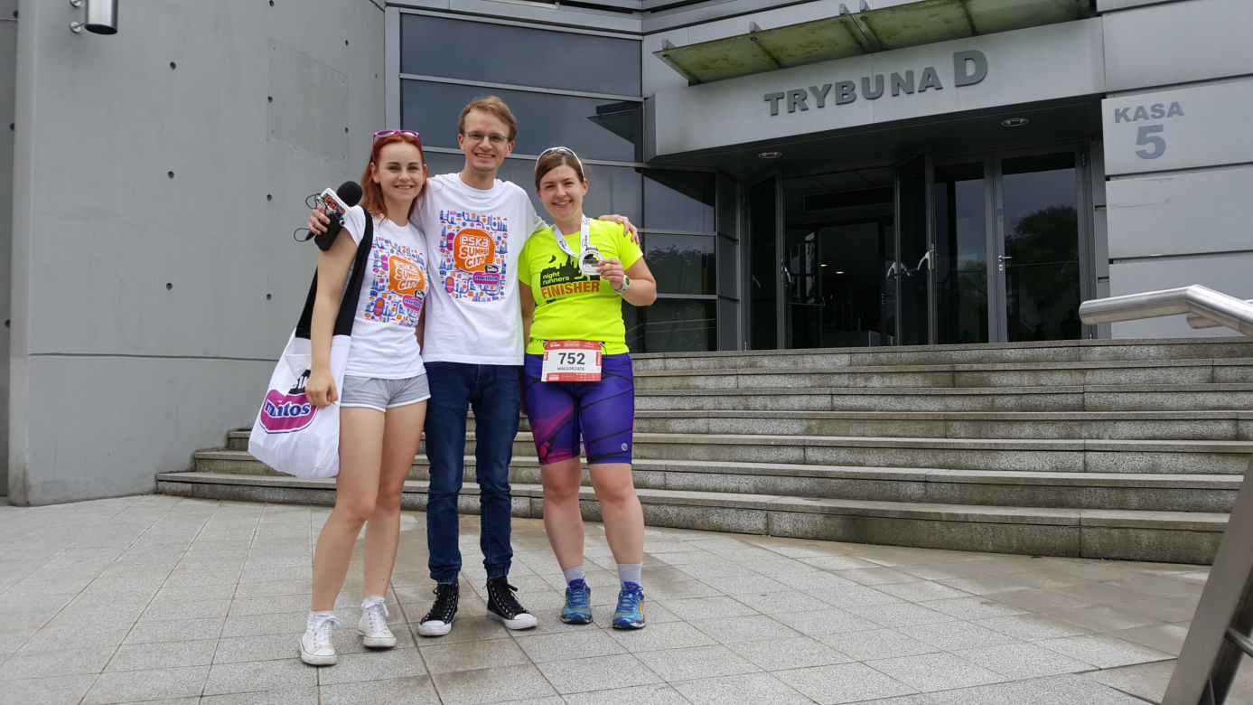 Patrol ESKA Summer City kibicował zawodnikom Enea Bydgoszcz Triathlon