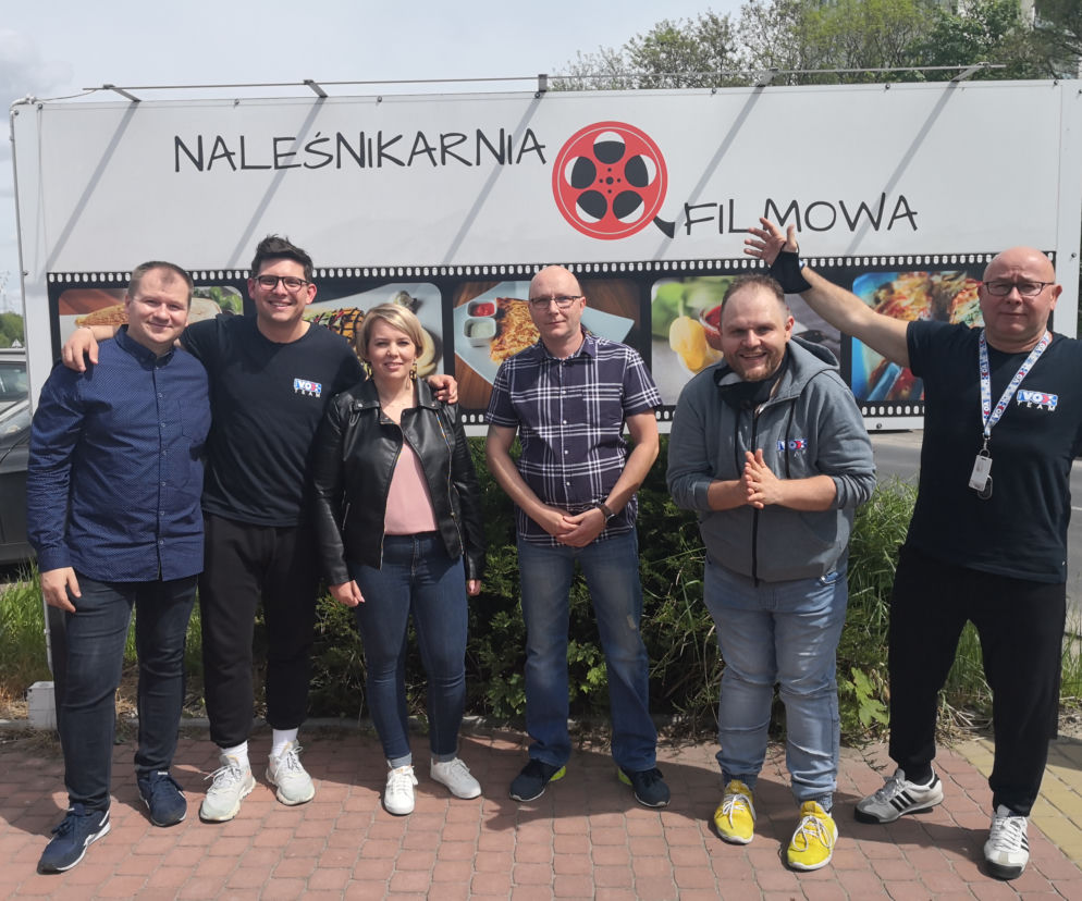 Wielkie Otwarcie VOX FM. Pierwsza zmiana na w Nalesnikarni Filmowej w Łodzi