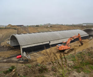 Budowa węzła w Kołbaskowie na autostradzie A6
