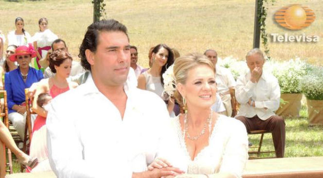 Prawdziwe uczucie (Amores verdaderos). Victoria (Erika Buenfil), Jose Angel (Eduardo Yanez)