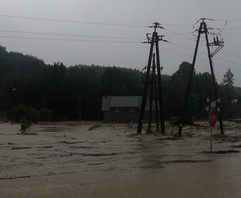 Powódź na Podkarpaciu