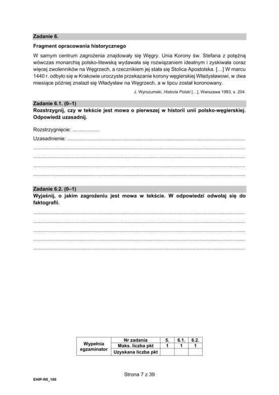 Matura 2021 historia. Odpowiedzi, pytania, arkusze CKE