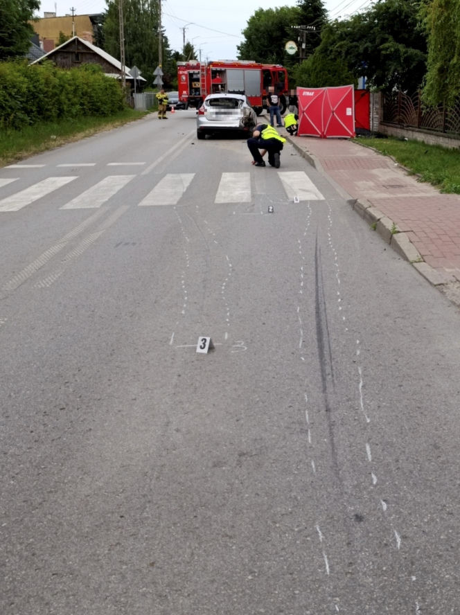 Śmiertelny wypadek pod Siedlcami! Motocyklista zginął po zderzeniu z osobówką