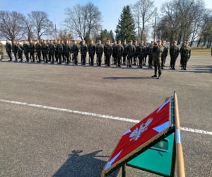 Chorągiew dla Ośrodka WOT