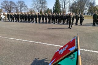 Chorągiew dla Ośrodka WOT