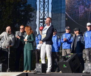 Tak PRES Toruń świętował mistrzostwo z kibicami! Feta pod Motoareną
