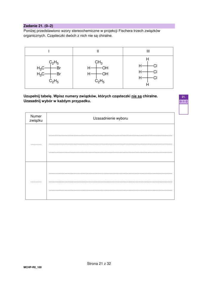 Matura próbna z chemii rozszerzona 2026. ARKUSZE CKE [15.01.2026]