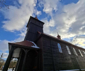 Parszów. Drewniany kościół pw. Zesłania Ducha Świętego