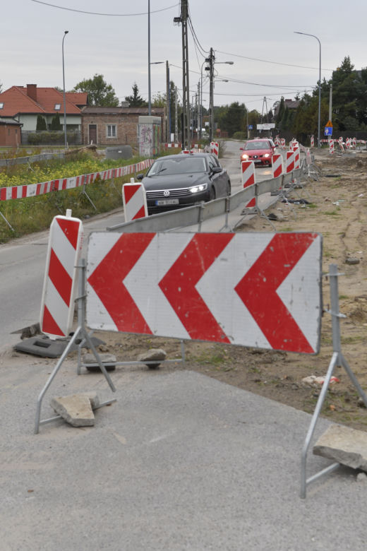 Rozgrzebali skrzyżowanie i zostawili. Wykonawca nowego ronda złożył wniosek o upadłość