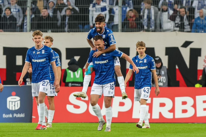 Lech Poznań - Raków Częstochowa: Zdjęcia kibiców z meczu 23. kolejki PKO BP Ekstraklasy