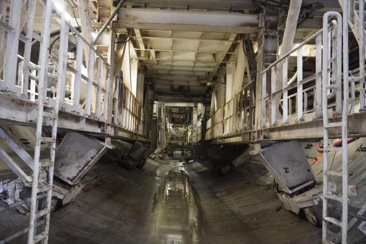 Łódź. Tak wygląda budowa tunelu średnicowego. Drąży go maszyna Katarzyna [ZDJĘCIA].