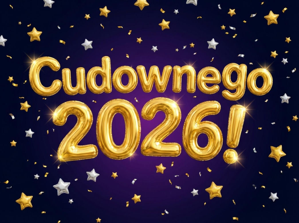 Piękne kartki, grafiki i obrazki na Nowy Rok 2026